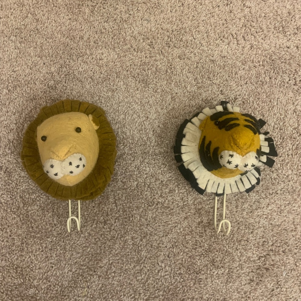 Custom made coat hooks